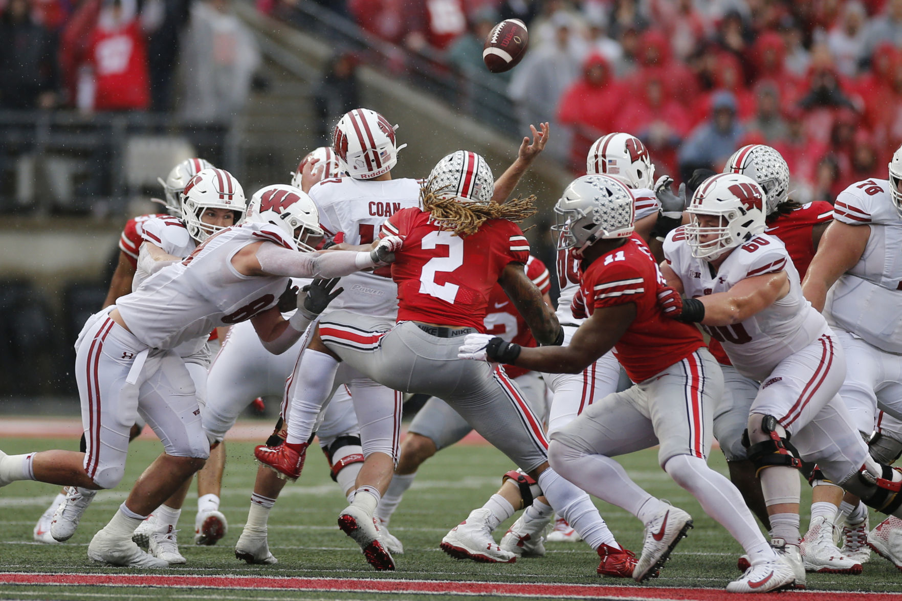 Buckeyes 38, Badgers 7